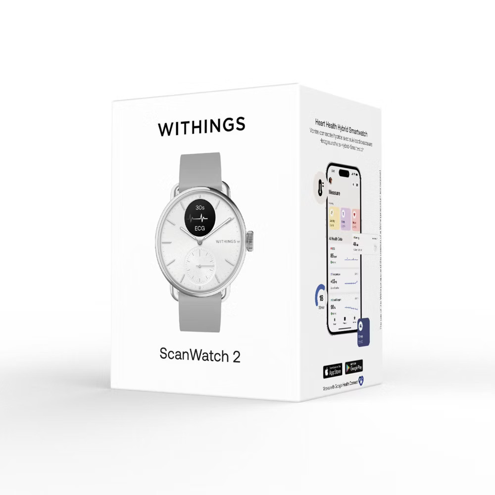 Withings ScanWatch 2 - 38mm White
