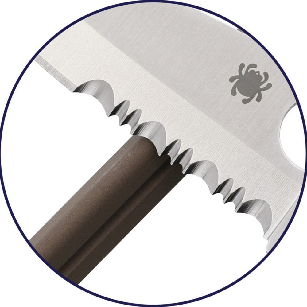 Lansky Spyder Compact Sharpener w/ Keychain, Medium 600 Grit Ceramic - LTRSP