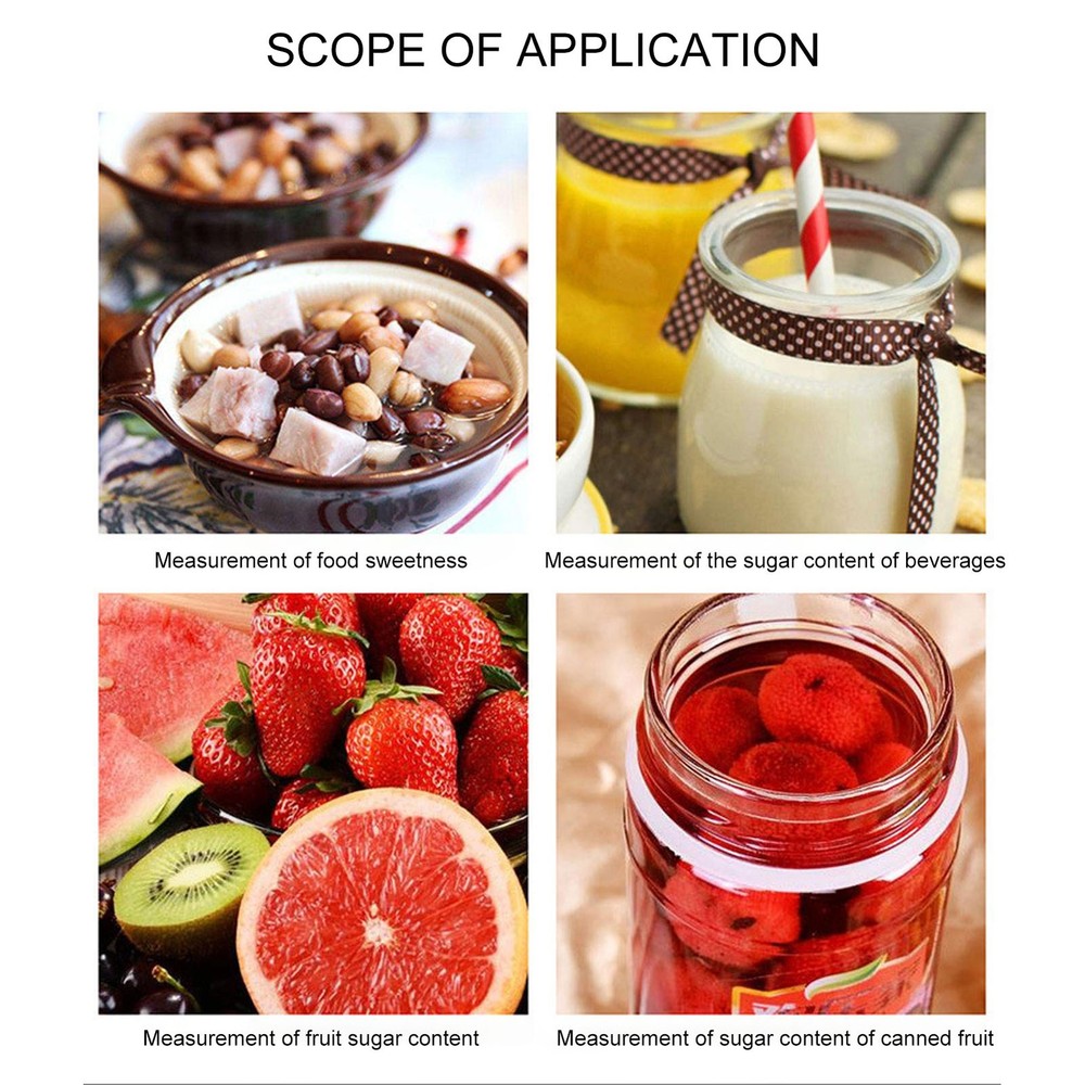§ 0‑32% Meter Tester Refractometer Portable Handheld ATC Sugar