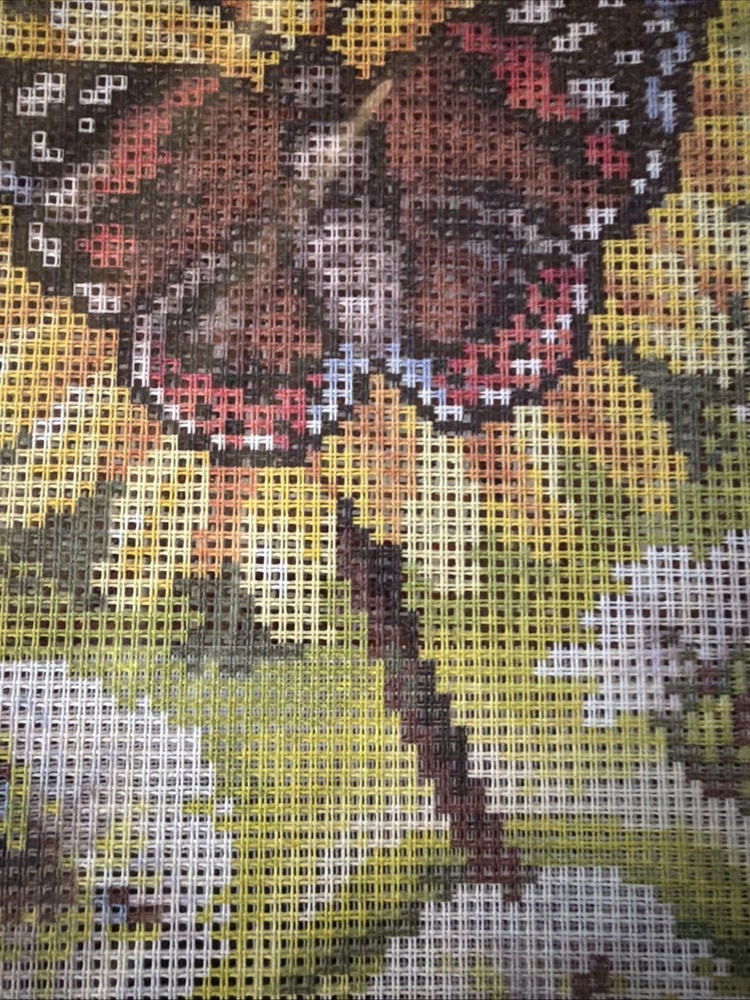 Orchidea Printed needlepoint tapestry Canvas Only 24x30 cm