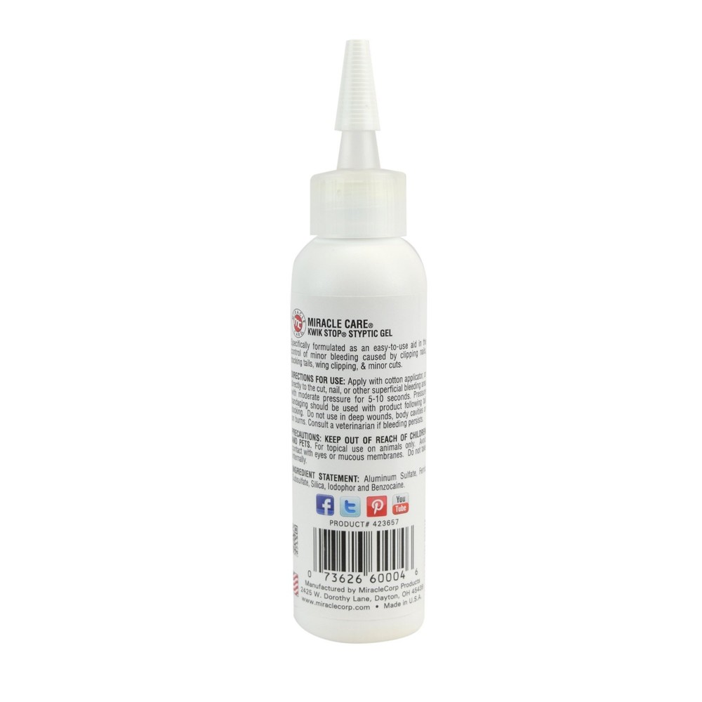 Kwik Stop Styptic Gel Swab