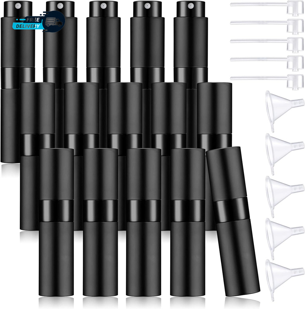 15 Pcs 8 Ml Perfume Atomizer Refillable Small Perfume Spray Bottle Empty