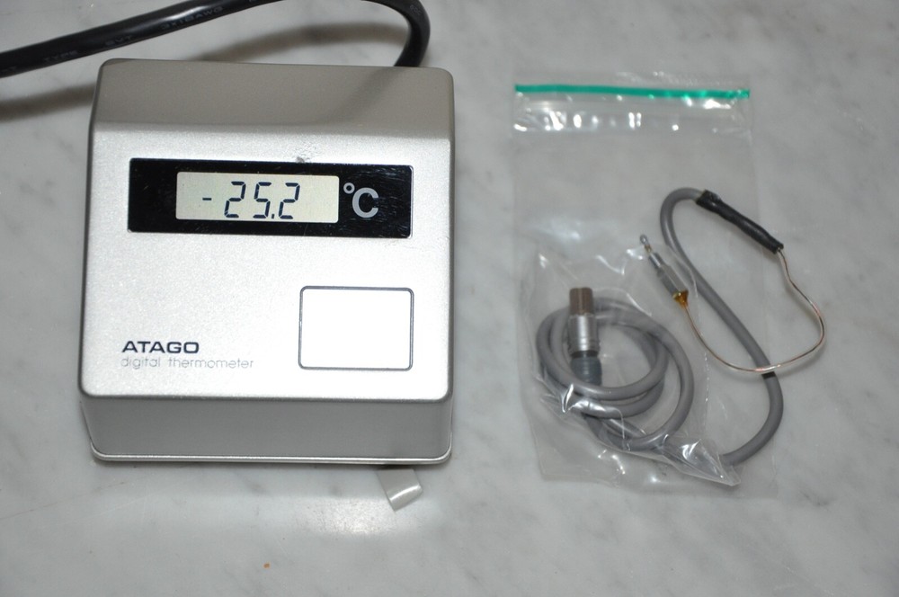 ATAGO DIGITAL THERMOMETER  POSSIBLY FOR REFRACTOMETER  READ CAREFULLY!!!!!!