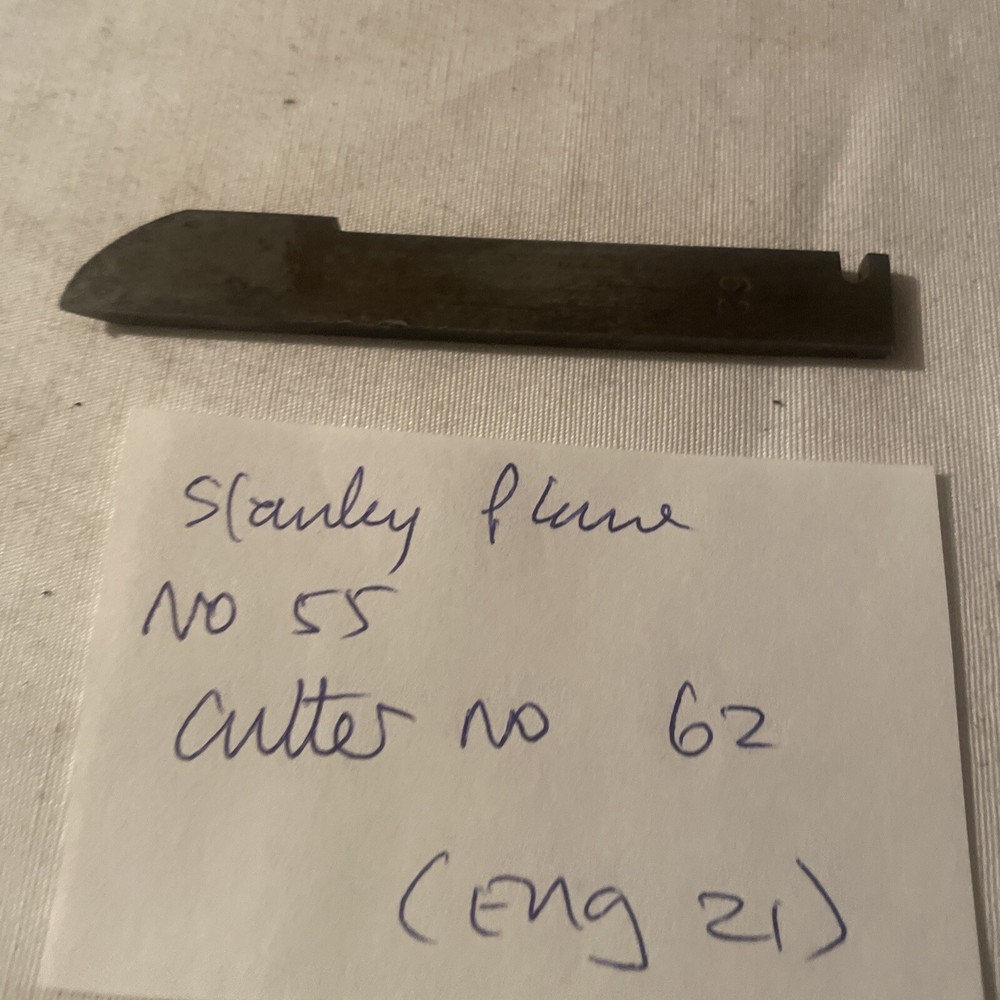 STANLEY 45 / 55 PLANE CUTTER - Number 62