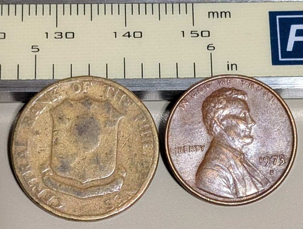 1960 Philippines 5 Centavos KM# 187