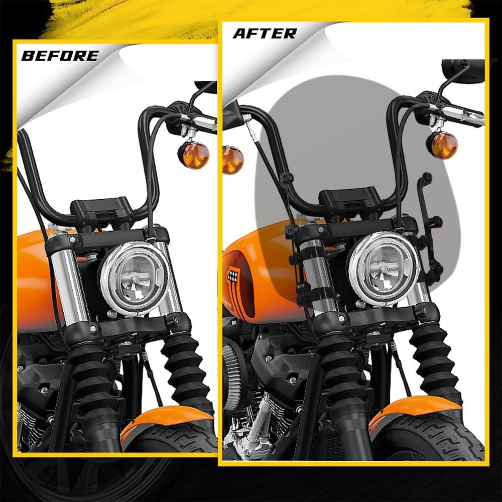 Motorcycle Windshield Motorcycle Windscreen for Harley Softail Street Bob FXBB