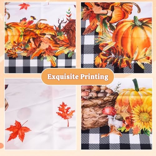 Musawarm Thanksgiving Tablecloth, Fall 84" x 60" (Rectangular) Thanksgiving-1