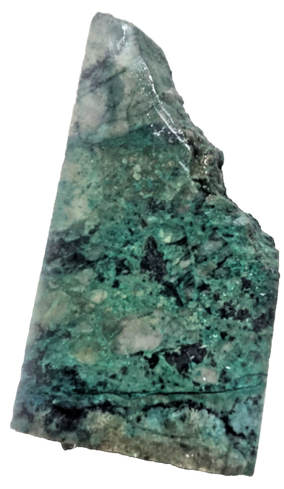 Chrysocola  380gm Gem Lapidary Carving and Beading Proved Slab