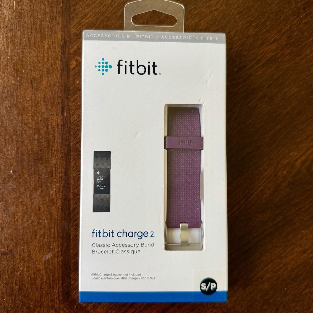 Fitbit Charge 2 Classic Accessory Band Purple Violet Small New Sealed