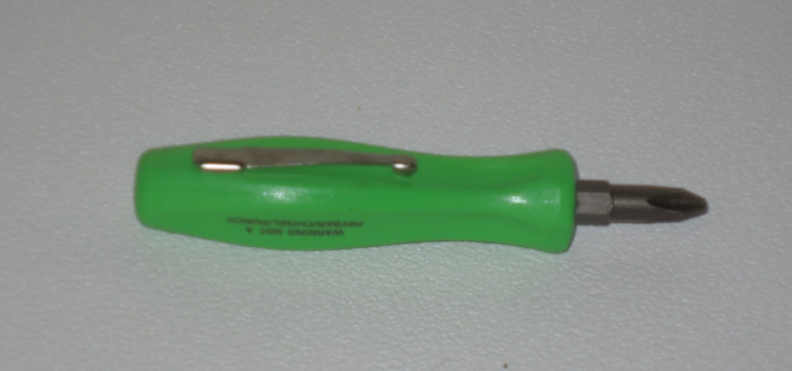 *NEW* Snap-on SDDDM1AG Pocket Screwdriver, GREEN, Reversible Tip, BRAND NEW!