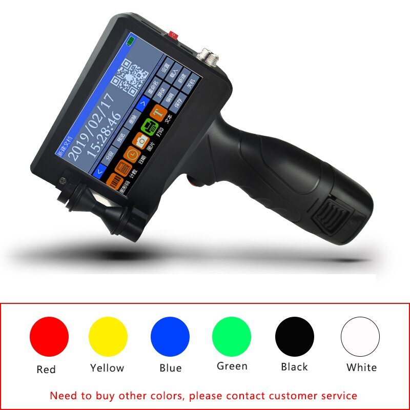 Hand-held Inkjet Printer Auto Conveyor Intelligent Printer Production Date