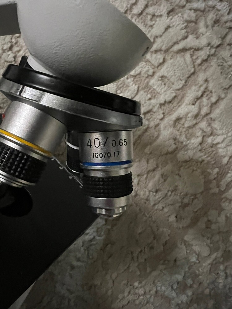 Professional Binocular Microscope with Double Layer Stage Abbe Condenser “READ”