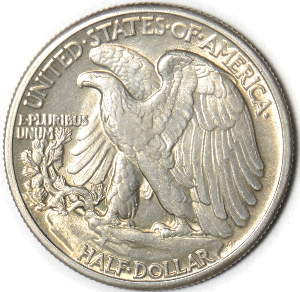 1941 50C Walking Liberty Half Dollar - UNC