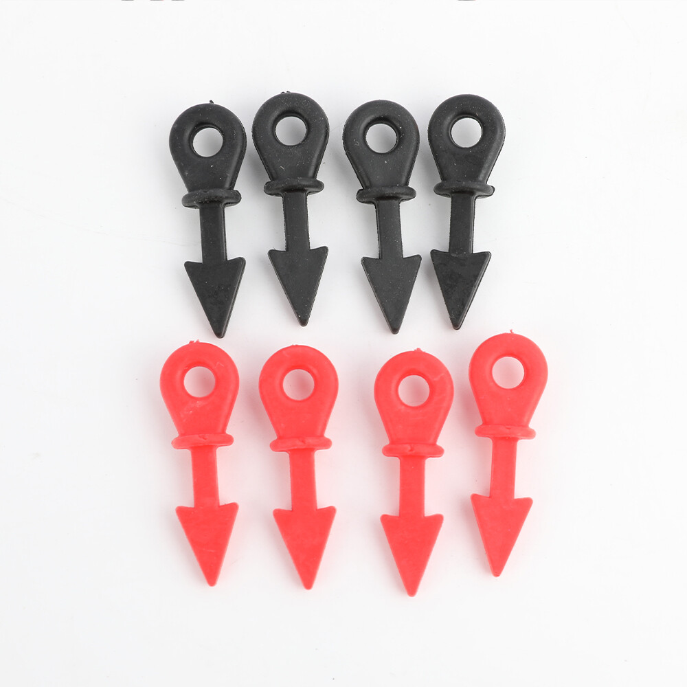 4pcs Archery Bowstring Stabilizer Vibration Absorb Shock Damper Silencer Shoot