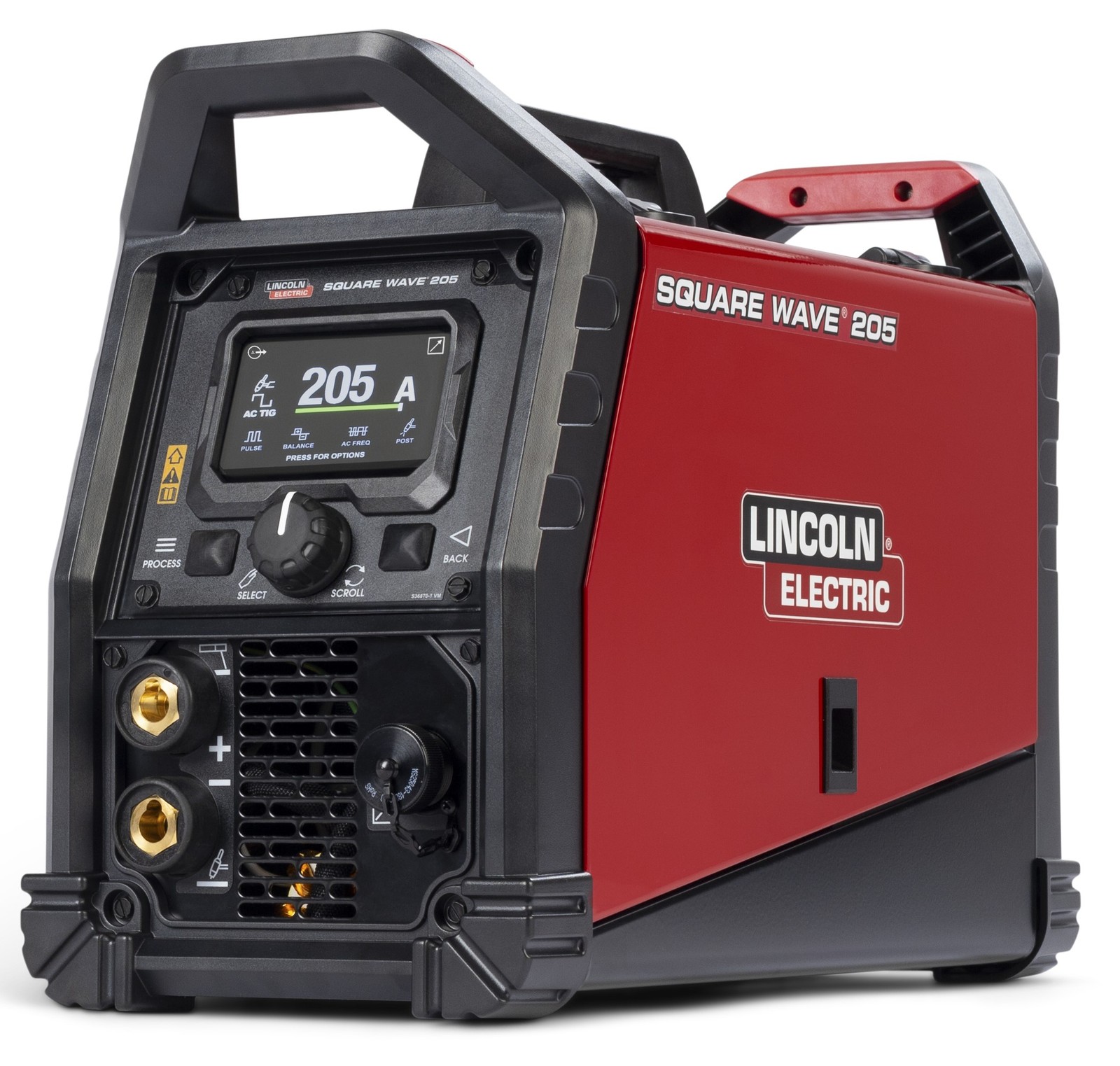 Lincoln Square Wave TIG 205 AC/DC TIG & Stick Welder K5613-1