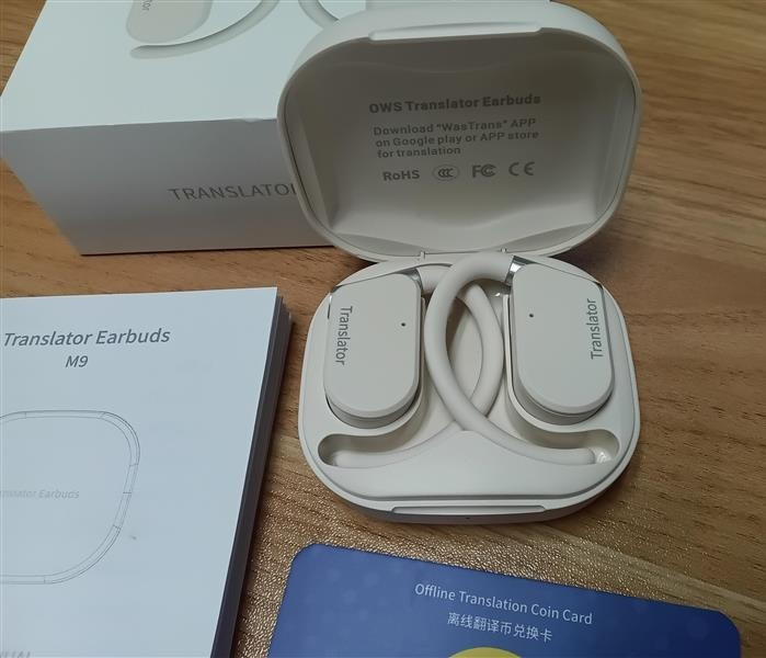 M9 Language Translator earbuds
