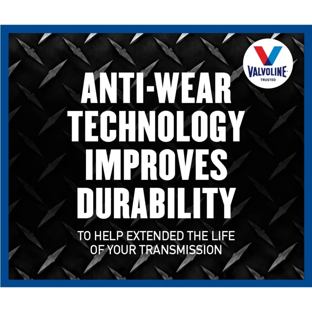 (2 pack) Valvoline Full Synthetic CVT Continuously Variable Transmission Fluid
