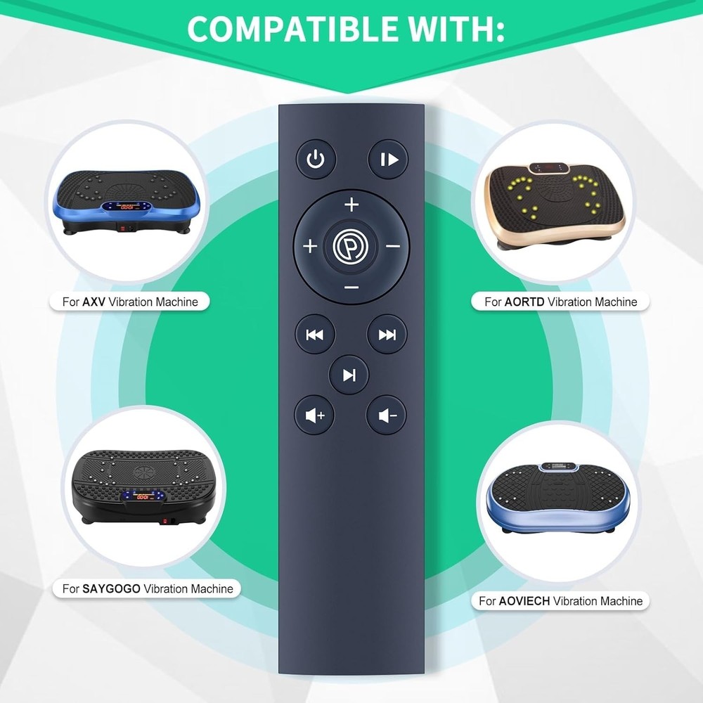 Upgrade Your Workout with Ergonomic Replacement Remote for Vibration Plates