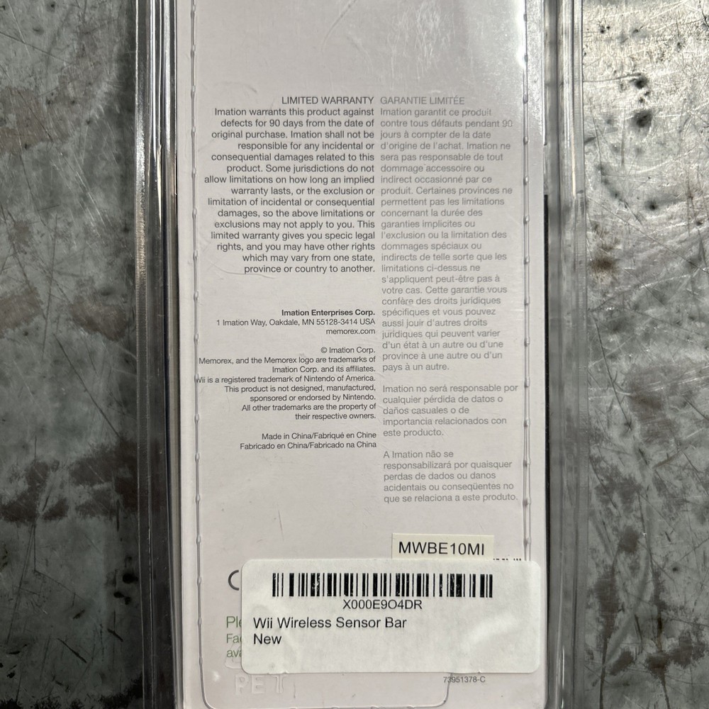NEW Memorex Extended Range Wireless Sensor Bar | FREE SHIPPING!