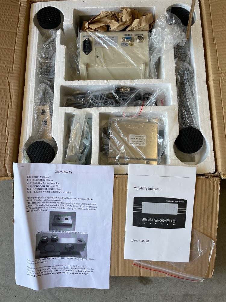 Digital Scale Indicator Floor & Bench Scales LCD RS232
