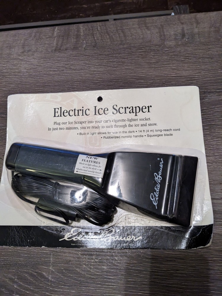 Eddie Bauer Electric Ice Scraper NEW II