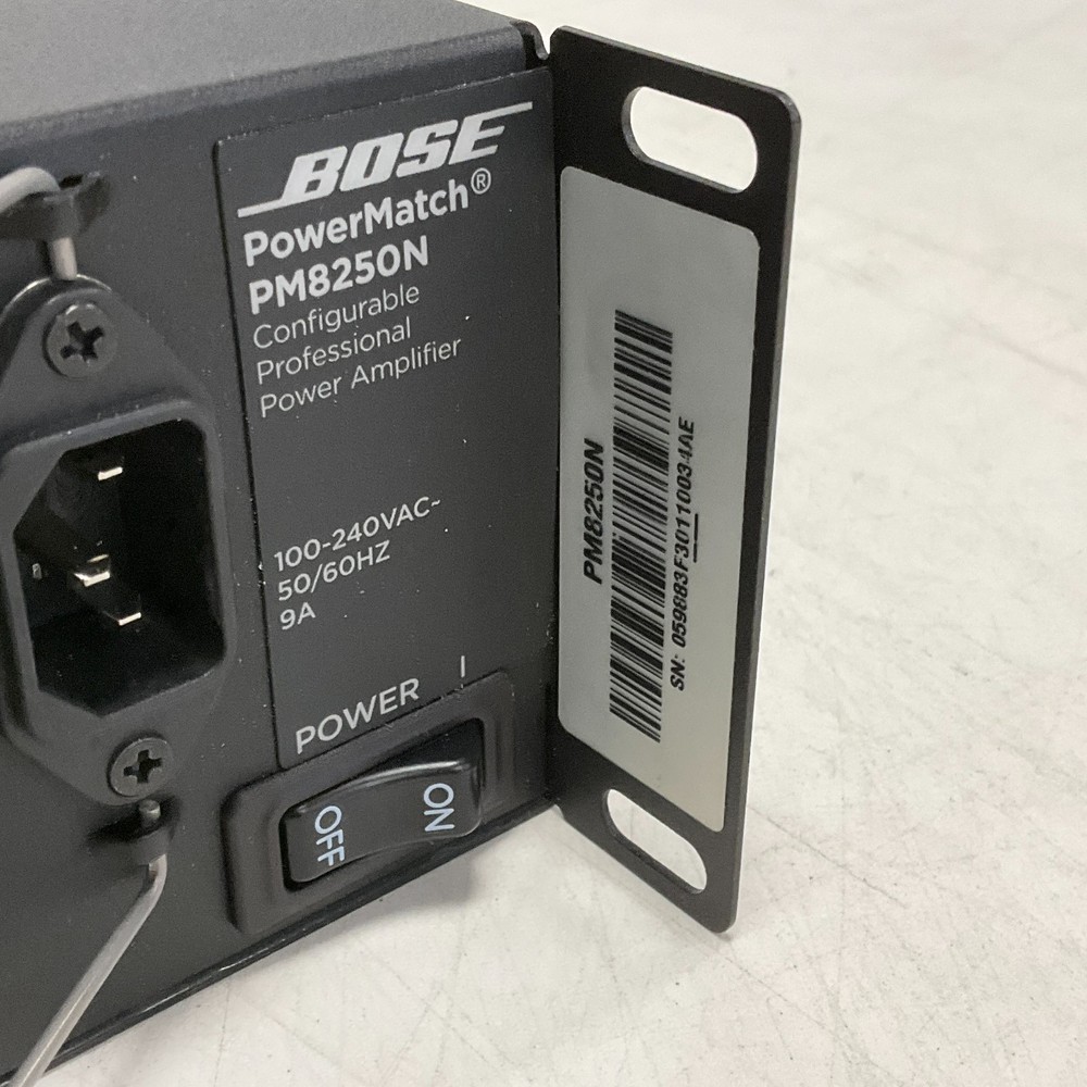 Bose PM8250N Configurable Professional Power Amplifier