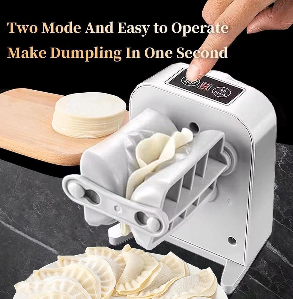 Electric Dumpling Maker Machine Rechargeable Auto with Accessories