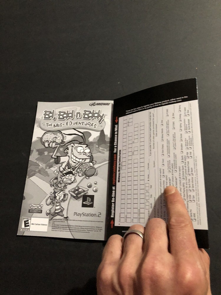 la rush ps2 Manual Only