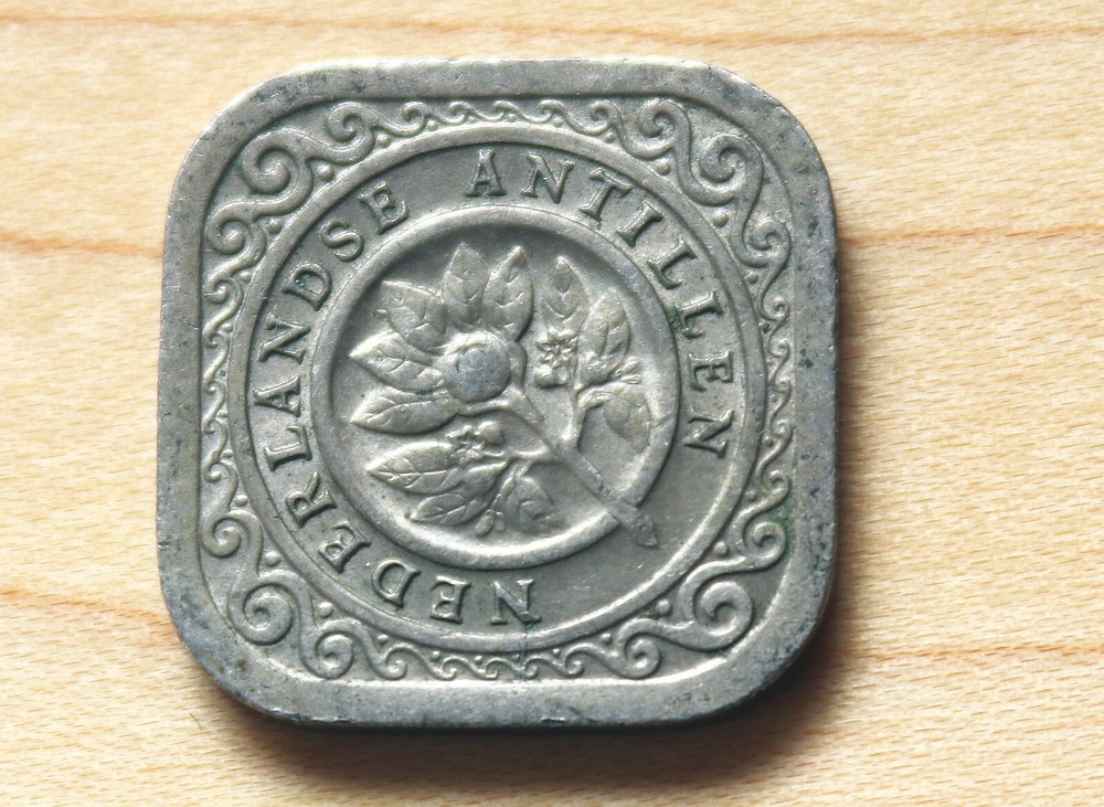 1967 Netherlands Antilles 5 Cents