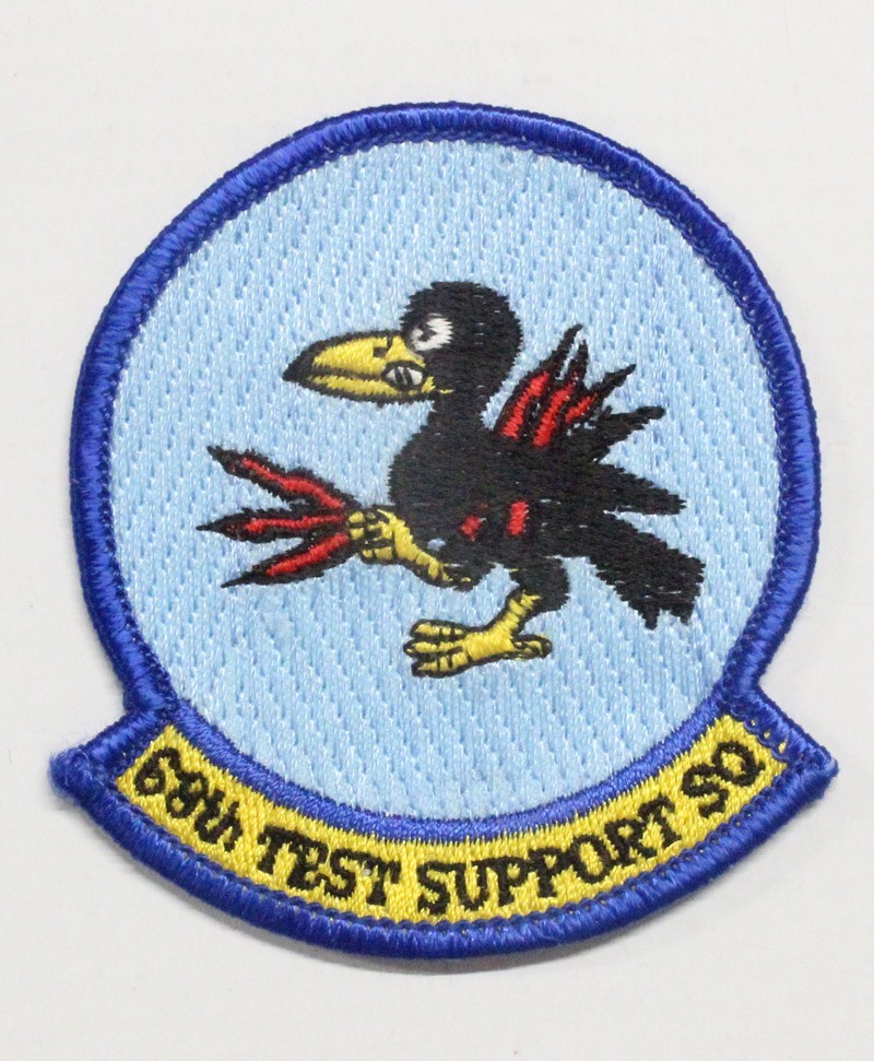 USAF Air Force Patch: 68th Test Support Squadron - 2 1/2"