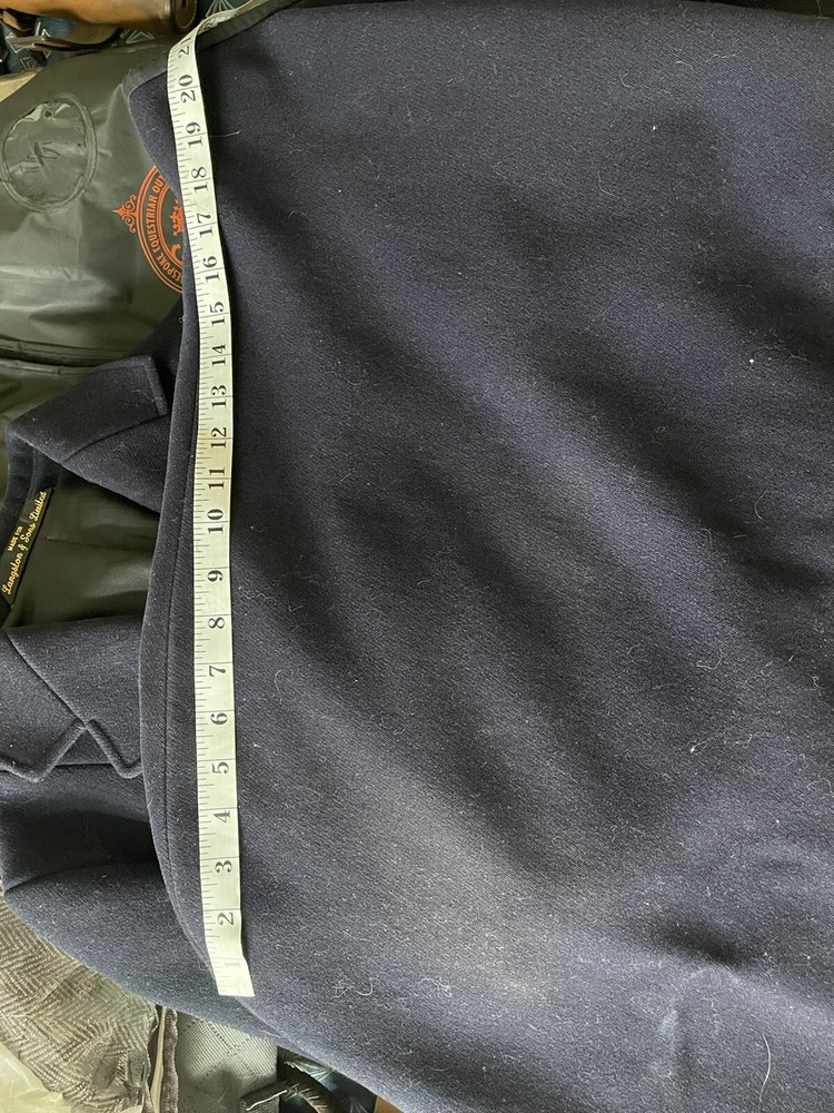 Langston & Sons Navy Side Saddle Habit Jacket Apron