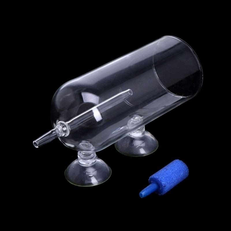 Aquarium Glass CO2 Diffuser Bubble Air Stone Oxygen Aeration