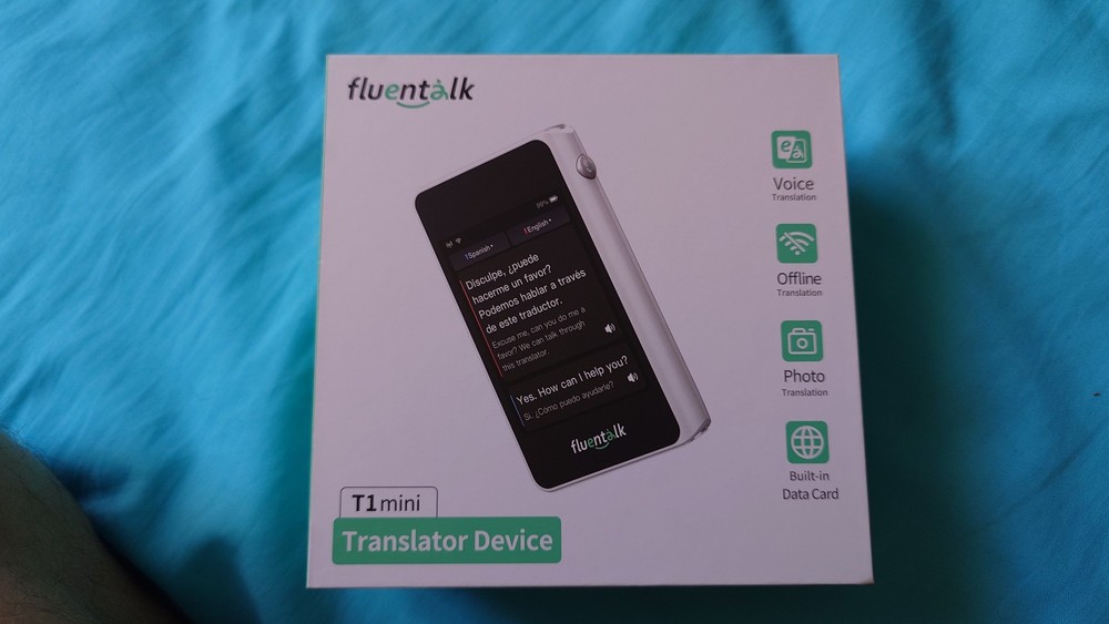 Fluentalk T1 Mini Translator by Timekettle, No WiFi Needed