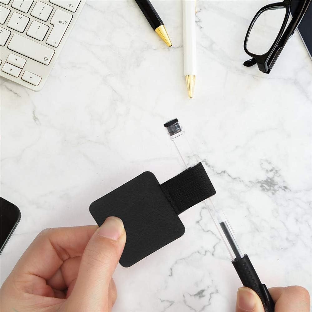 Versatile 12-Piece Adjustable Pen Loop Holders for Stylish Notebooks & Planners