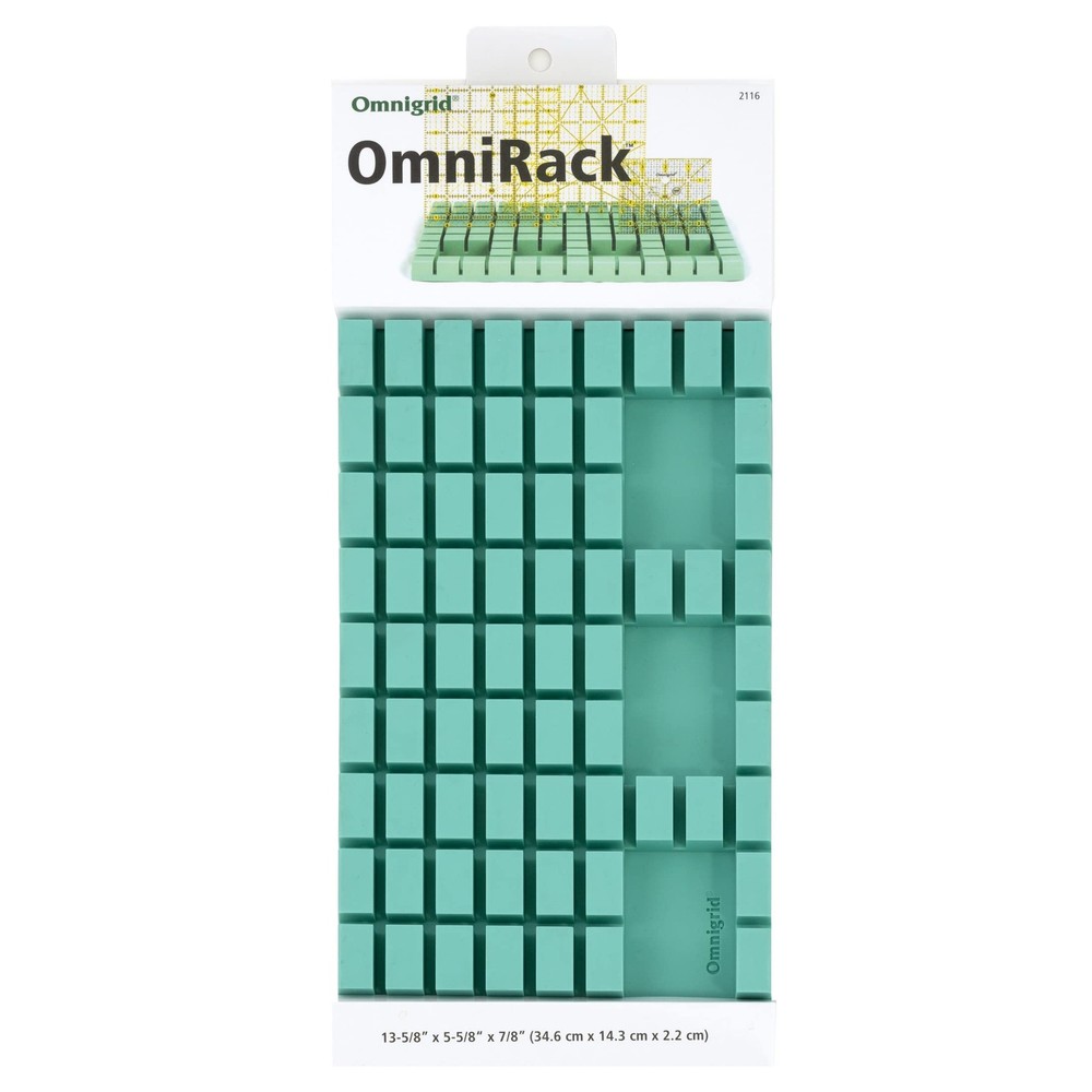 Dritz Omnigrid Ruler Rack 13X5X1, Mint Green