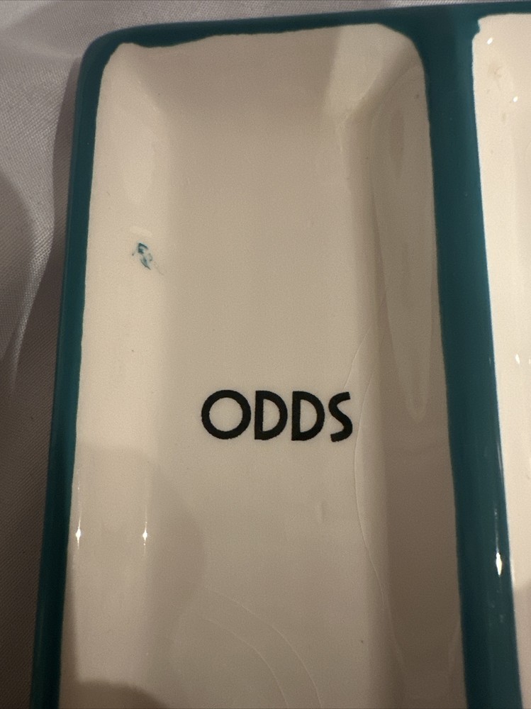 “ODDS & ENDS” trinket dish