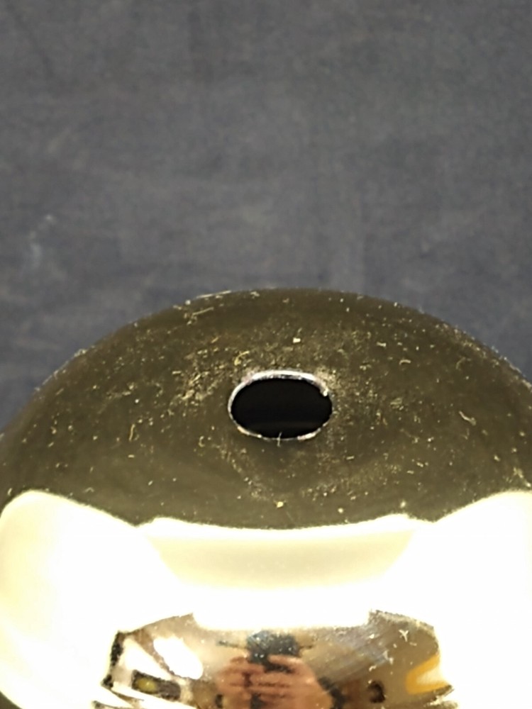 Chimney Socket Holder 3" Brass Plated Steel