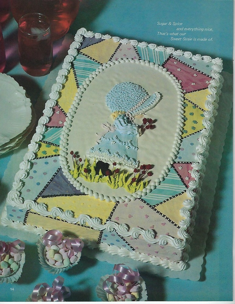 Cake Decorating for Beginners Vintage 1970's Craft Instruction Book