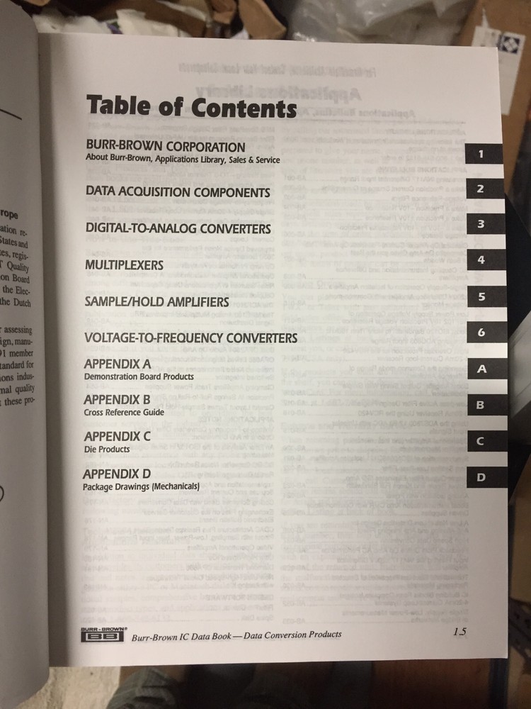 Data Book = Burr-Brown Semiconductor Year Set 1994 + Engineer Reference = Lot