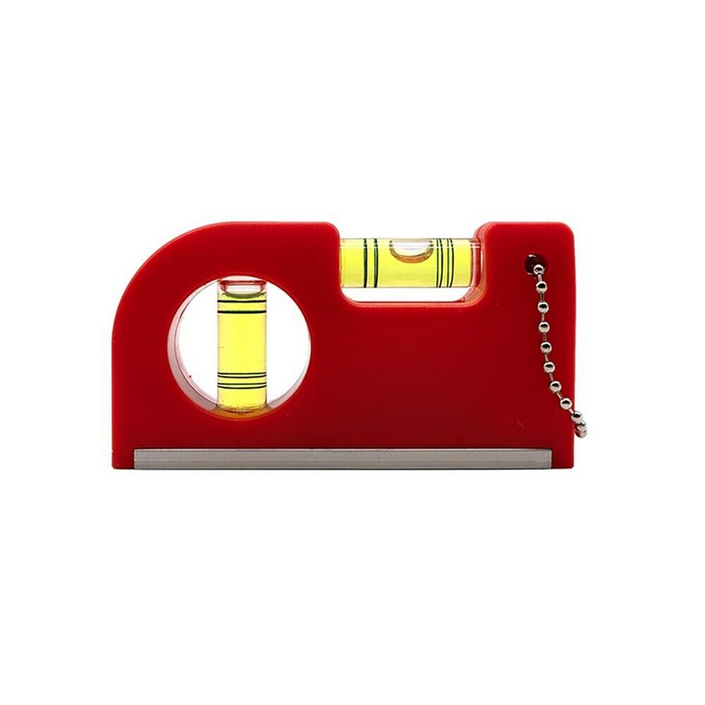 2In1 Mini Pocket Level With Metal Chain-Hook For Determining Horizontal Vertical