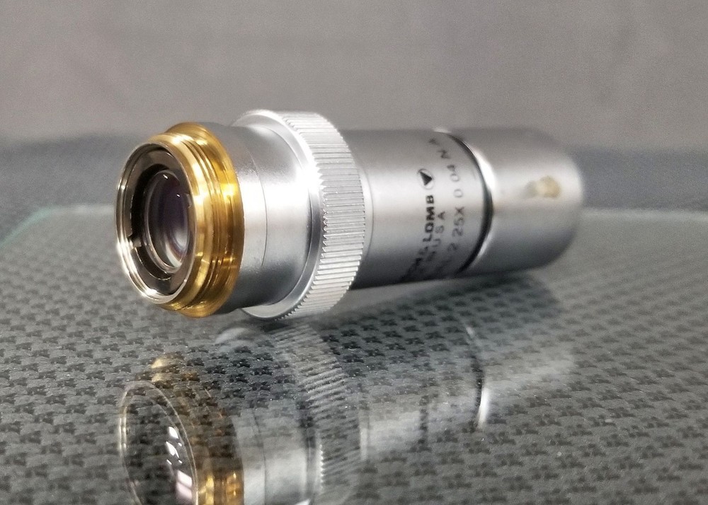 Bausch & Lomb B&L 2.25x Microscope Objective Lens Microzoom Probe Station