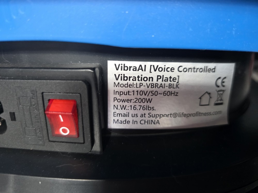 Lifepro Voice-Controlled Vertical Motion Vibration Plate