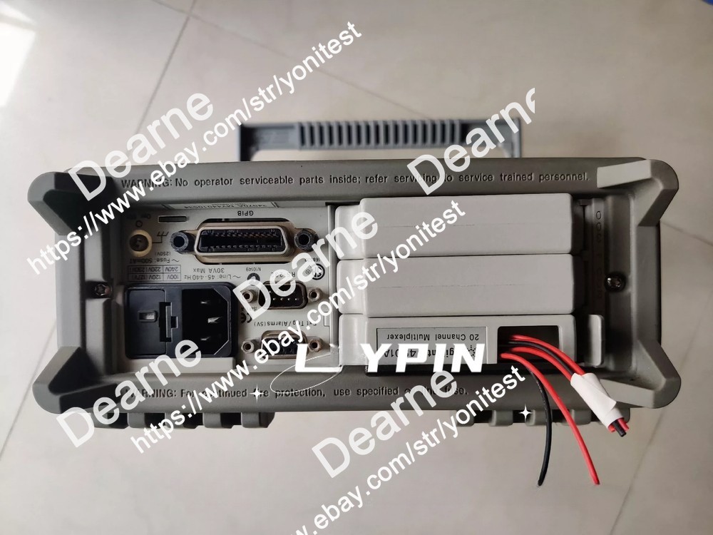 1 PCS Agilent - Keysight 34970A data acquisition/ switch unit #