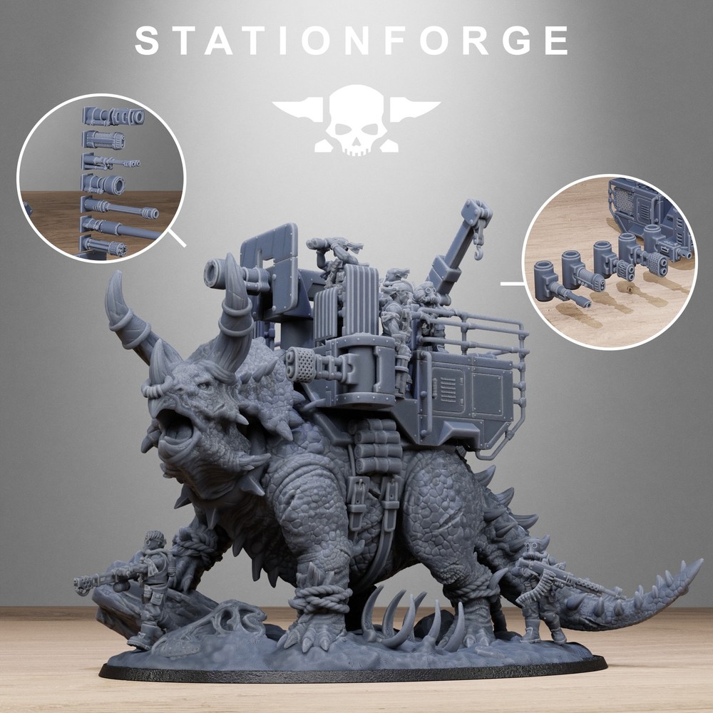 GRIM GUARD JUNGLE FIGHTERS TRICERATANK