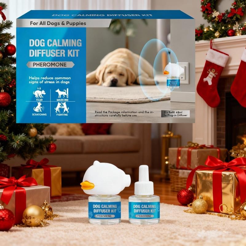 Calming Pheromone Diffuser Kit For Dogs Cats Relaxing Behavior Support Plug In