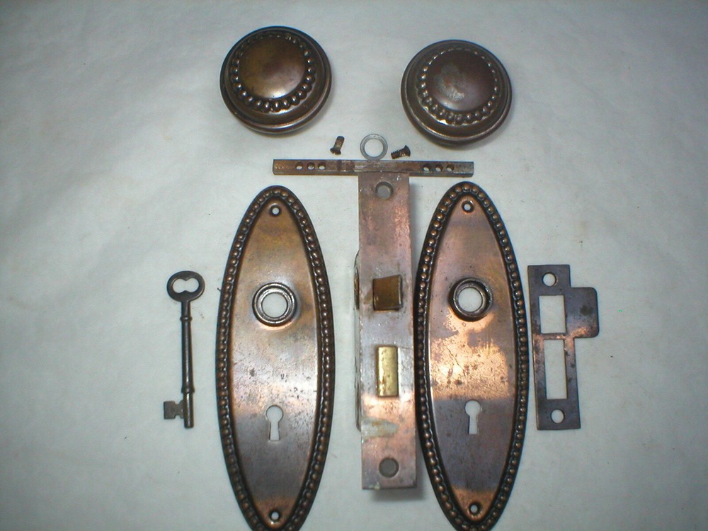 Antique Victorian Era Door Hardware