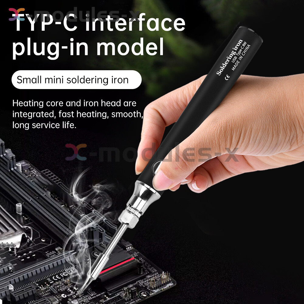 Electric Soldering Iron Pen Portable Welding Pen Adjustable temperature Type-C