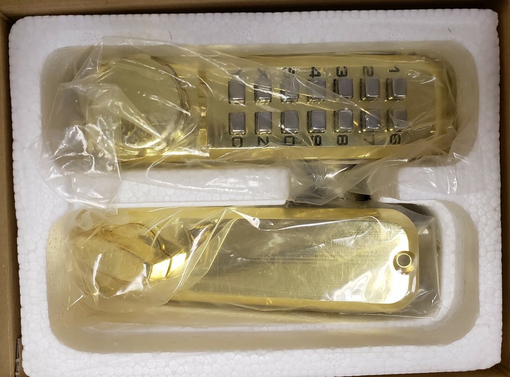1 SET - ULTRA HARDWARE NO. 44720 PUSHBUTTON LOCKSET NEW IN BOX