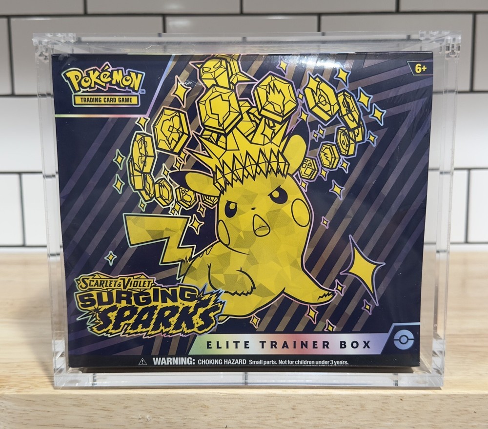 POKEMON ELITE TRAINER BOX ETB MAGNETIC CASE PROTECTOR HIGH QUALITY DISPLAY