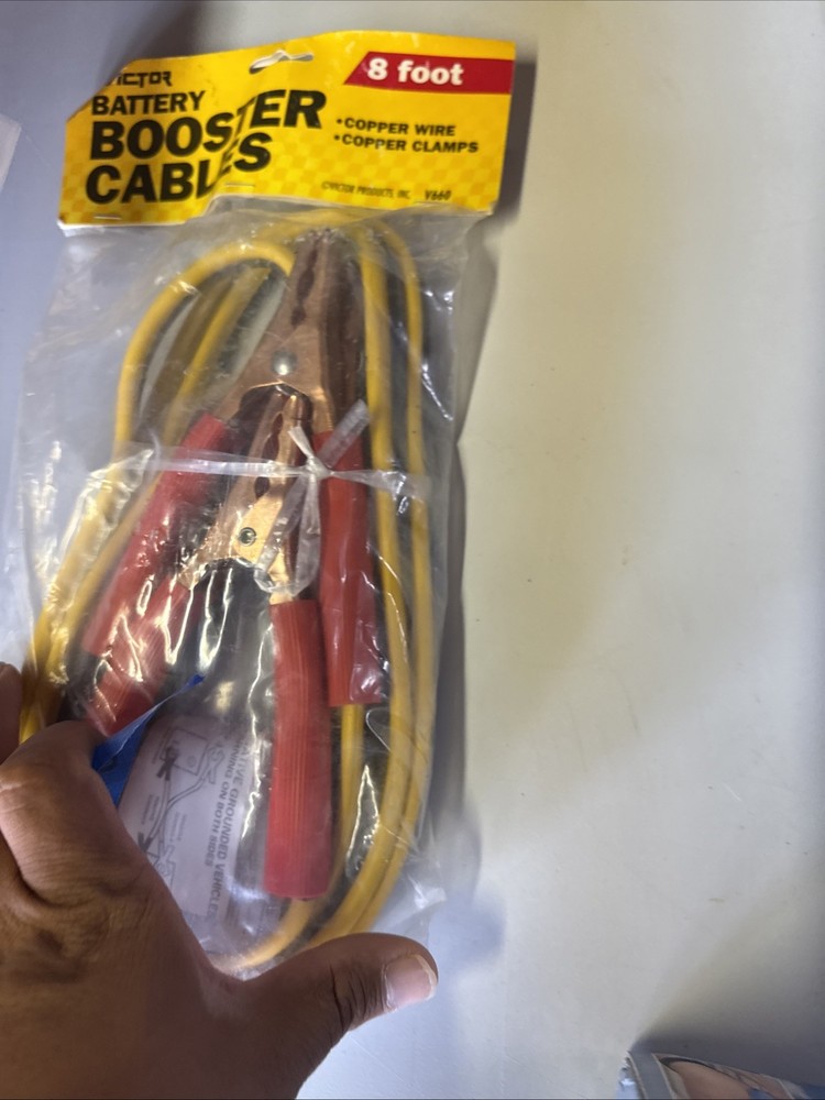 Victor 8ft Booster Jumper Cables